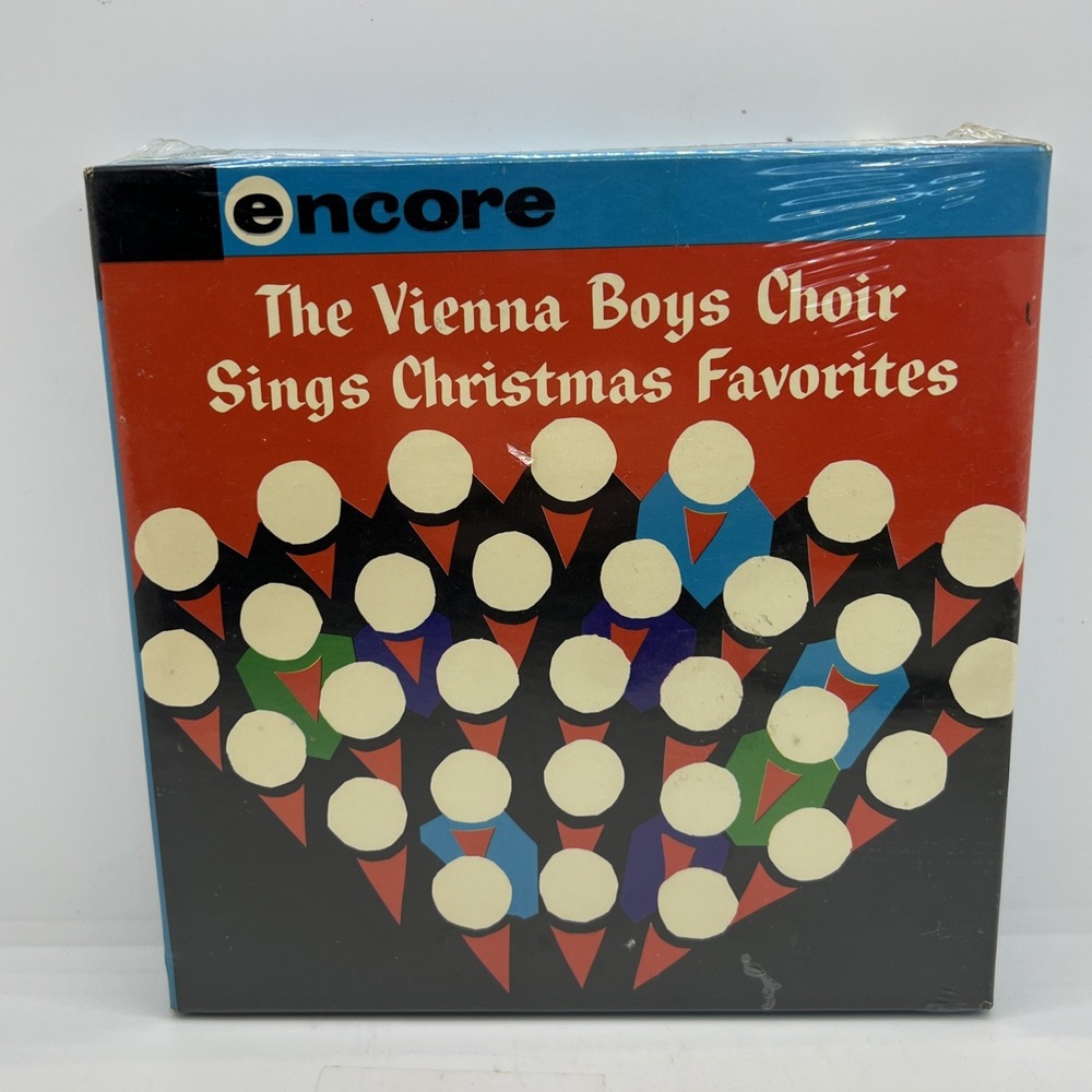 Vintage The Vienna Boys Choir Sings Christmas Fav. 4‎ Track Stereo Tape (Sealed)